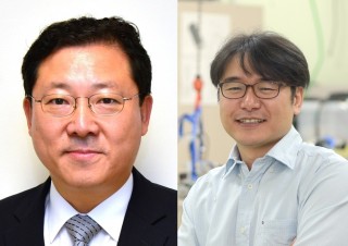 흑린을 이용한 플래시 메모리 소자를 만든 최원국 한국과학기술연구원(KIST) 미래융합기술연구본부장(왼쪽), 흑린을 열전소자로 사용할 수 있음을 보인 배명호 한국표준과학연구원 양자측정센터 책임연구원 - 한국과학기술연구원(KIST), 한국표준과학연구원 제공